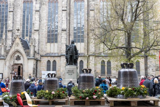 Thomaskirche Leipzig, Glocken, Johann Sebastian Bach, Thomaskirche