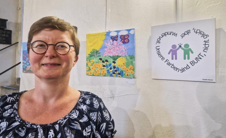 Anne Kaufmann ist Projektmitarbeiterin für Inklusion im Kirchenbezirk Löbau-Zittau.