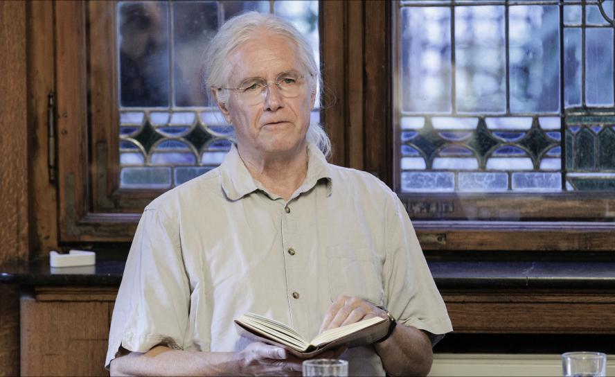 Journalist, Theologe, Autor: Christoph Dieckmann (67) war zu Gast beim Evangelischen Salon im Thomashaus Leipzig. © Uwe Winkler