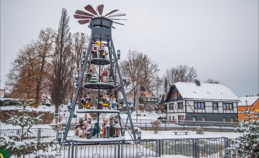 Pyramide, Zschorlau, Adventszeit, Tradition, Weihnachten