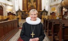 Bischöfin Kirsten Fehrs beim ökumenischen Gottesdienst im Hamburger Michel