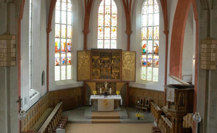 Innenraum der Frauenkirche Meißen