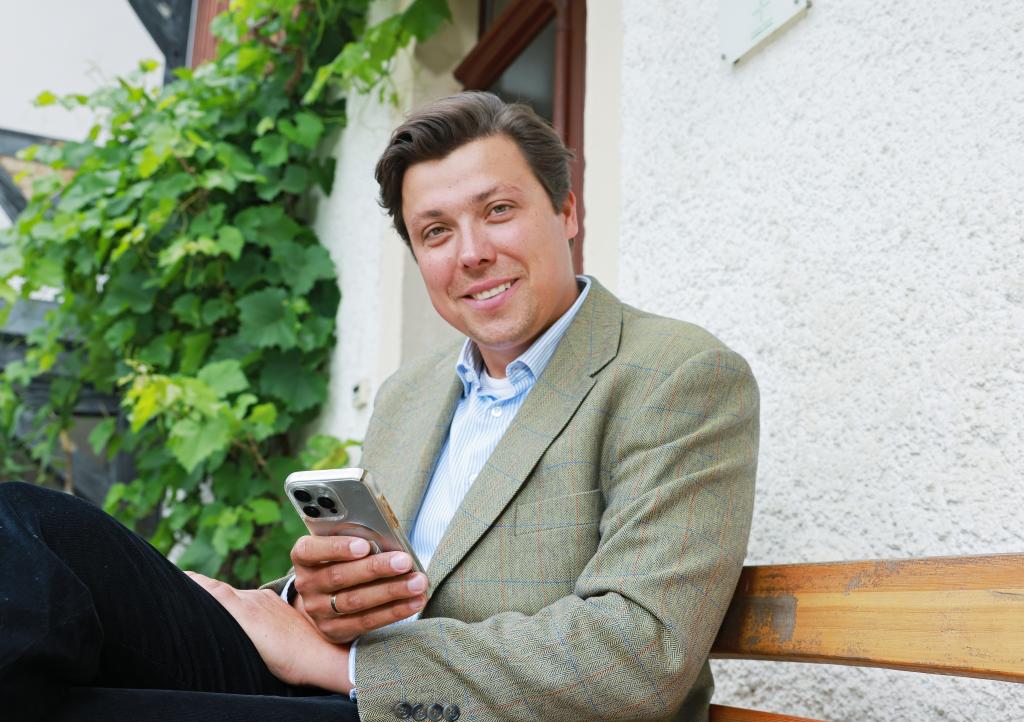 Pfarrer Justus Geilhufe missioniert digital. © Dirk Sukow