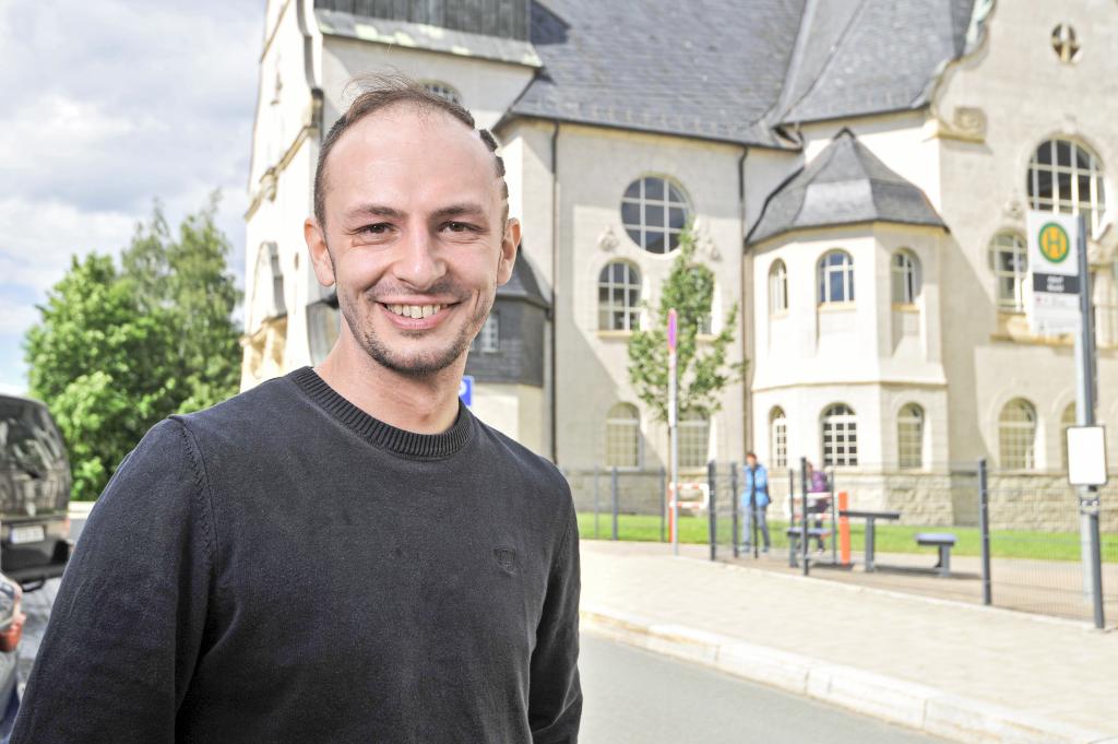 Daniel Parthey absolvierte sein Vikariat im vogtländischen Adorf. © Sven Gleisberg