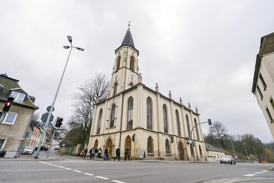 Die Pilger- und Kulturkirche in Lößnitz. © Chemnitz 2025/Johannes Richter