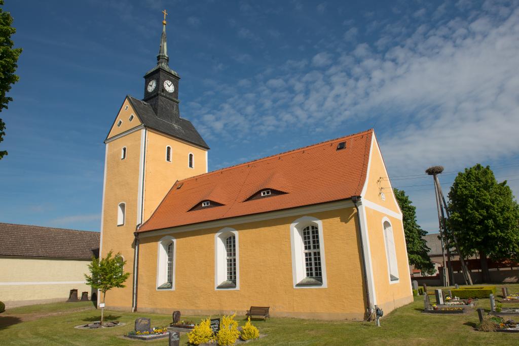 Die Dorfkirche in Malkwitz bei Dahlen. Foto: Thomas Barth