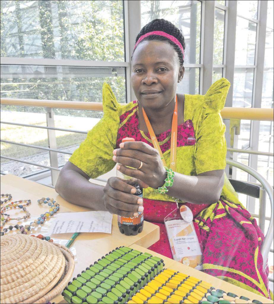 Gesichter der reformierten Welt in Leipzig: Sarah Nanyungwe aus Uganda. Foto: Friederike Ursprung