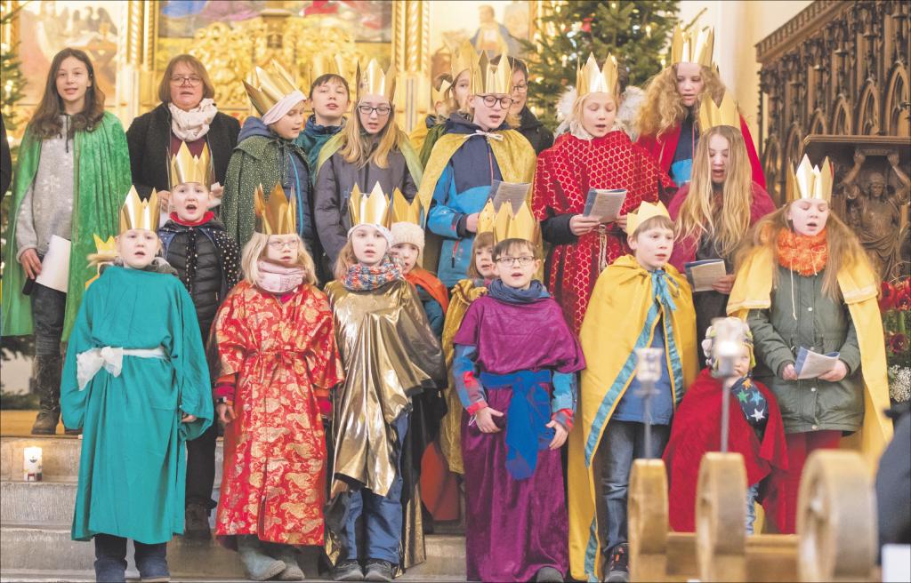 Sternsinger, Oschatz, Heilige drei Könige