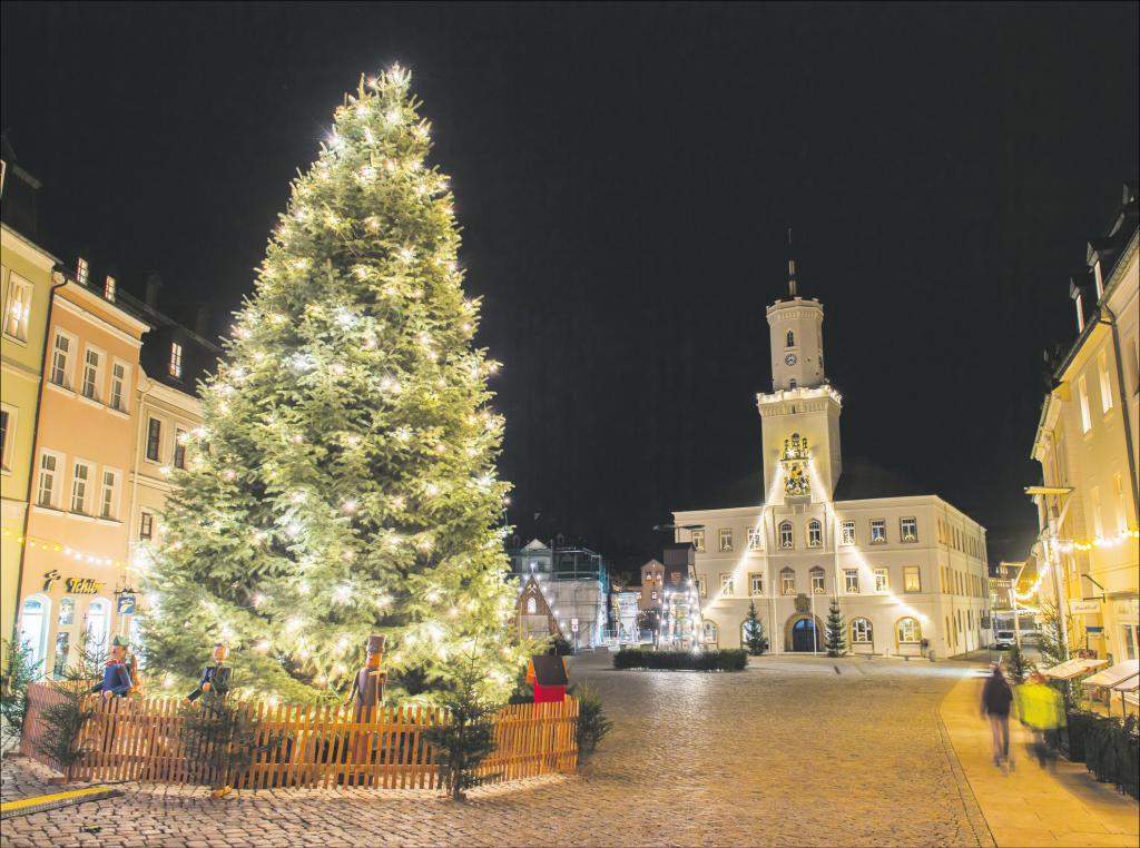 Erzgebirge, Weihnachtsmarkt, Weihnachtsland, Schwibbbogen, Lichter, 