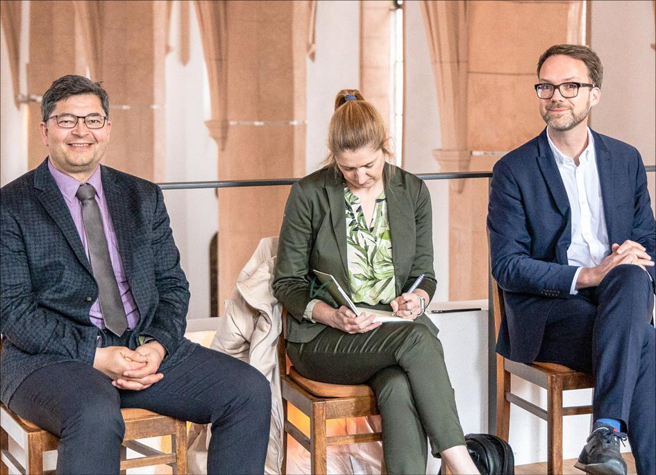 Holger Bartsch, Andrea Pier, Markus Franke in Chemnitz, St. Jakobikirche © S. Tischendorf