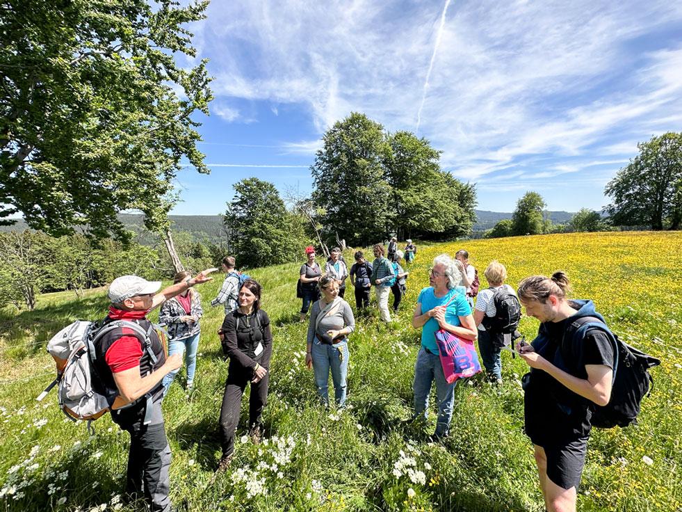 Erkundungen bei Johanngeorgenstadt. © Melanie Humann