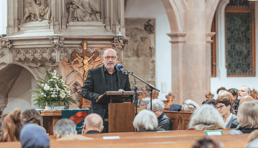 Robert Schneider liest in St. Thomas Leipzig © Christian Kern
