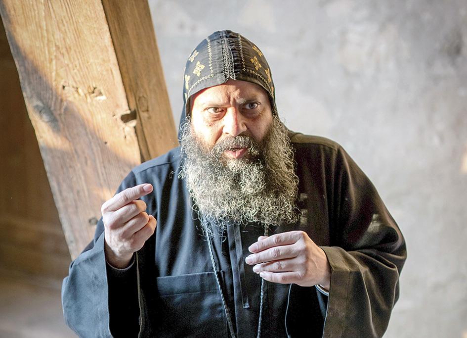 Pater David ist einer von gut 120 Mönchen im St.-Antonius-Kloster. Foto: epd-bild/Valentin Schmid