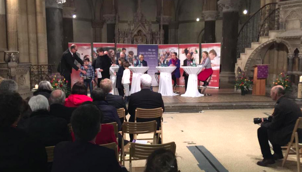 Schulstiftung Feier Peterskirche Leipzig Schulgottesdienst