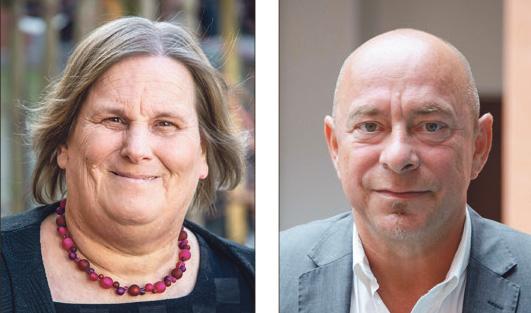 Engagierte Leipziger: Angela Langner-Stephan, Dr. Thomas Feist © U. Winkler/SMK