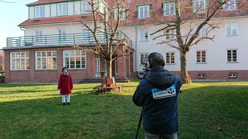 Mira Körlin beim Gustav-Adolf-Werk in Leipzig