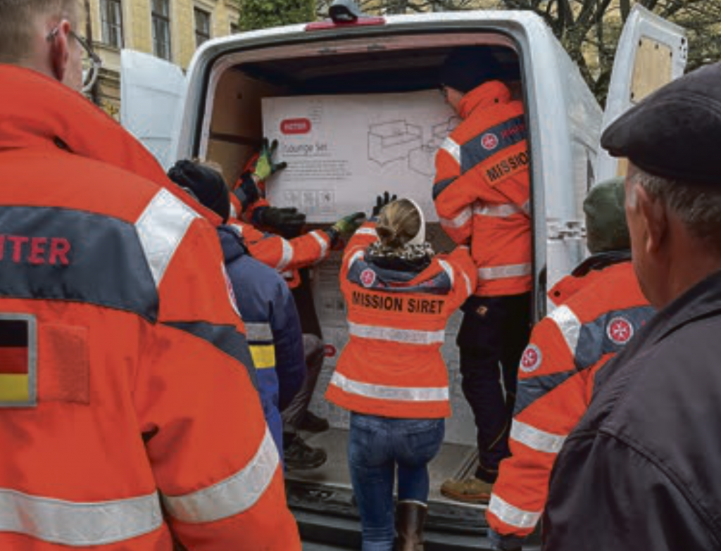 Über 130 000 in der Ukraine gefahrene Kilometer zählt das Projekt des Johanniterordens bereits. © Mission Street