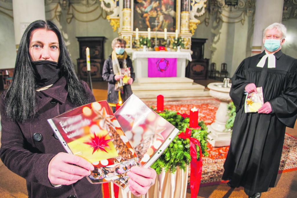 Marienkirche, Geschenke, Weihnachten, Advent, Corona