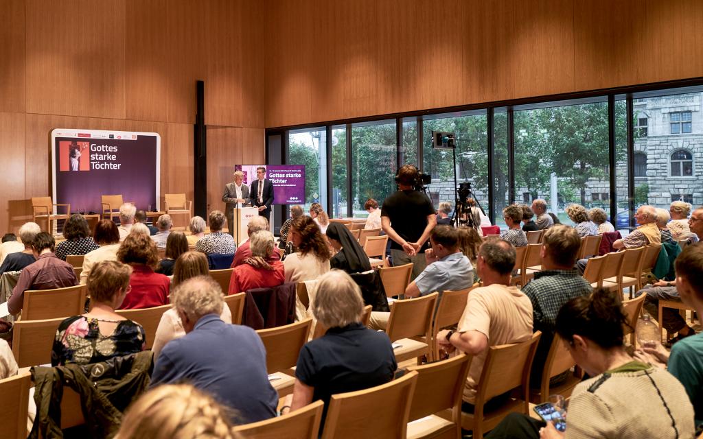 Die Veranstaltung fand Montagabend im Propsteisaal Leipzig statt. © Bistum Dresden Meißen/Daniel Reiche