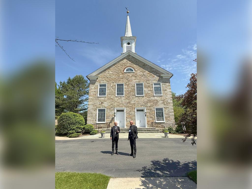 Kirche in Stroudsburg. Foto: evlks, Moravian Archives