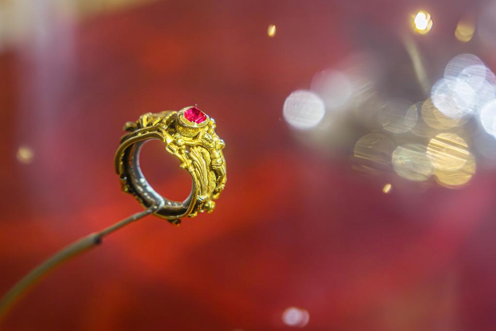Ein Original: der Leipziger Luther-Ring. Foto: Maxi Konang