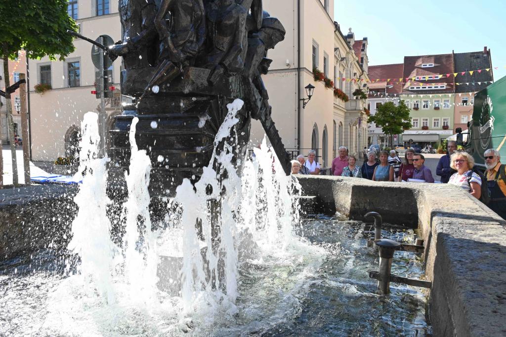 Brunnen, Wasser, Pirna, Tag der Schöpfung