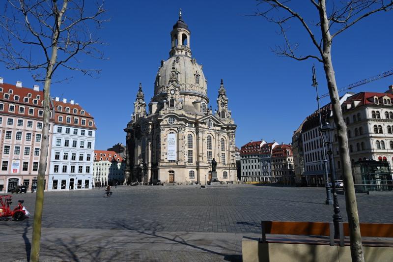 Frauenkirche, Dresden, Corona