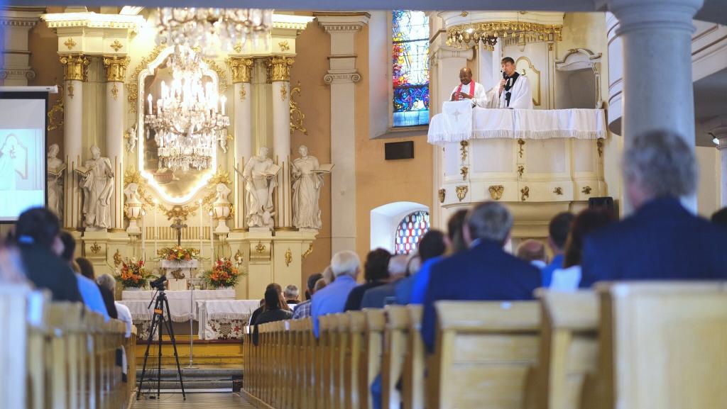 Gottesdienst in Bystrice (Tschechien) © Marie Renaux/LWB