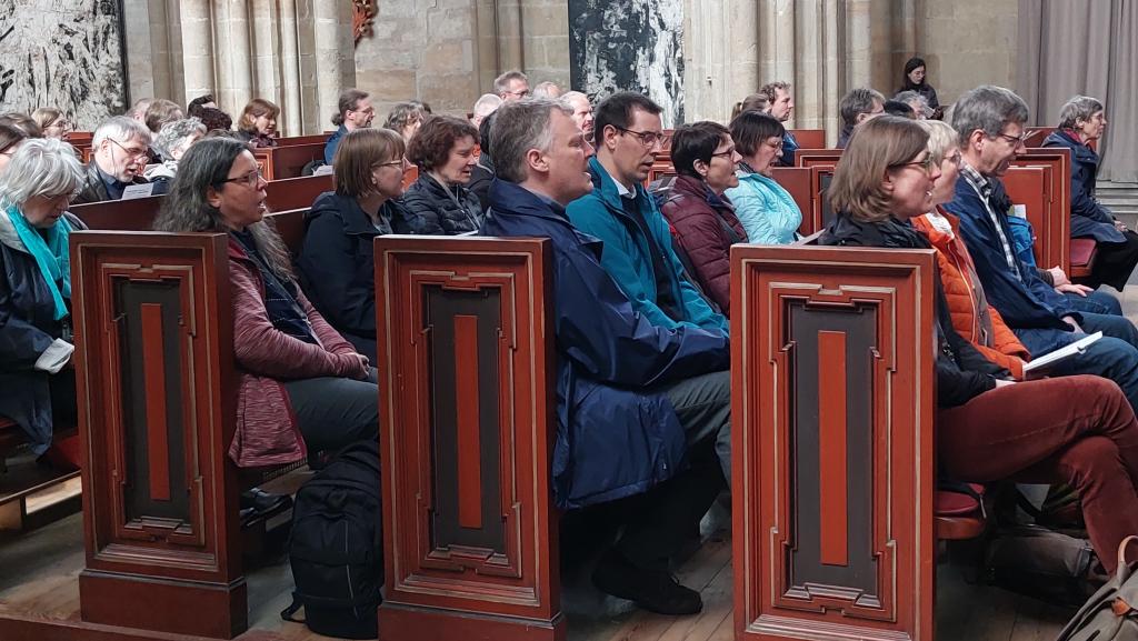 Eröffnet wurden die Landeskirchenmusiktage im Dom mit einer Andacht. © ASKM M. Hergt