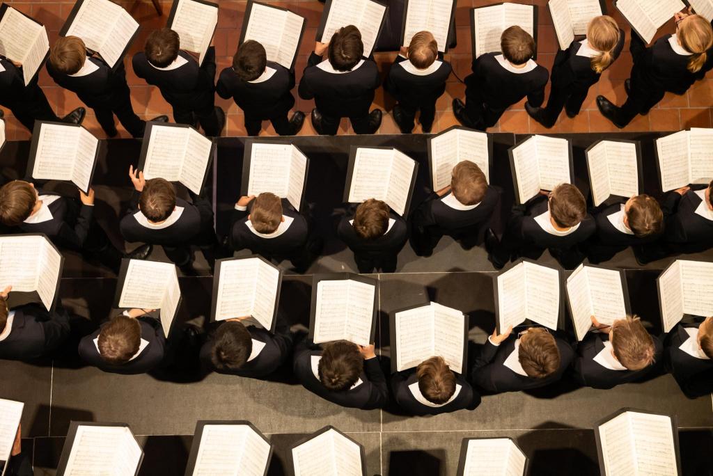 Kreuzchor beim Konzert in S. Afra © Sven Döring