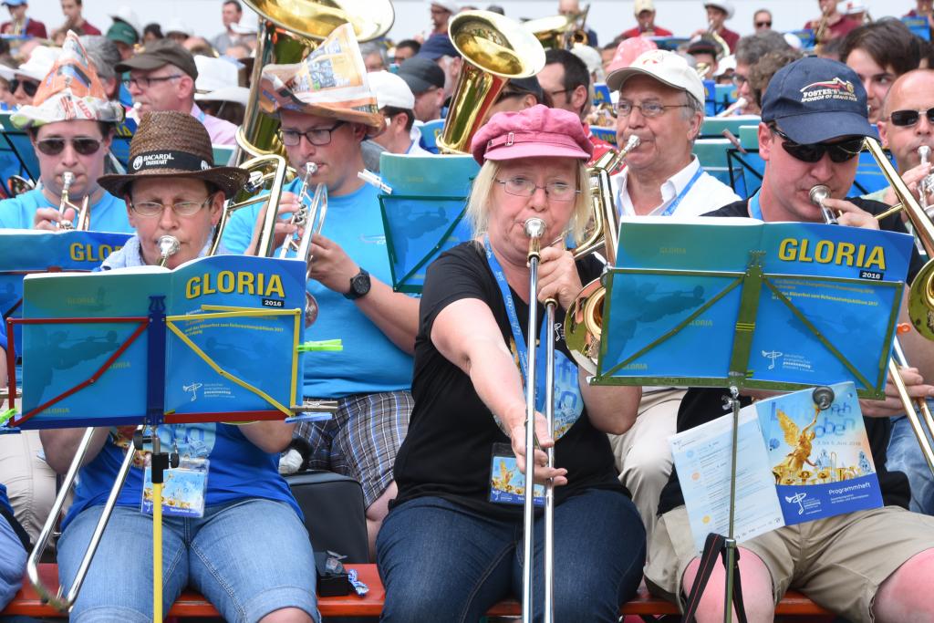 Dresden lud im Juni 2016 zum 2. Deutschen Evangelischen Posaunentag in Dresden. © Steffen Giersch