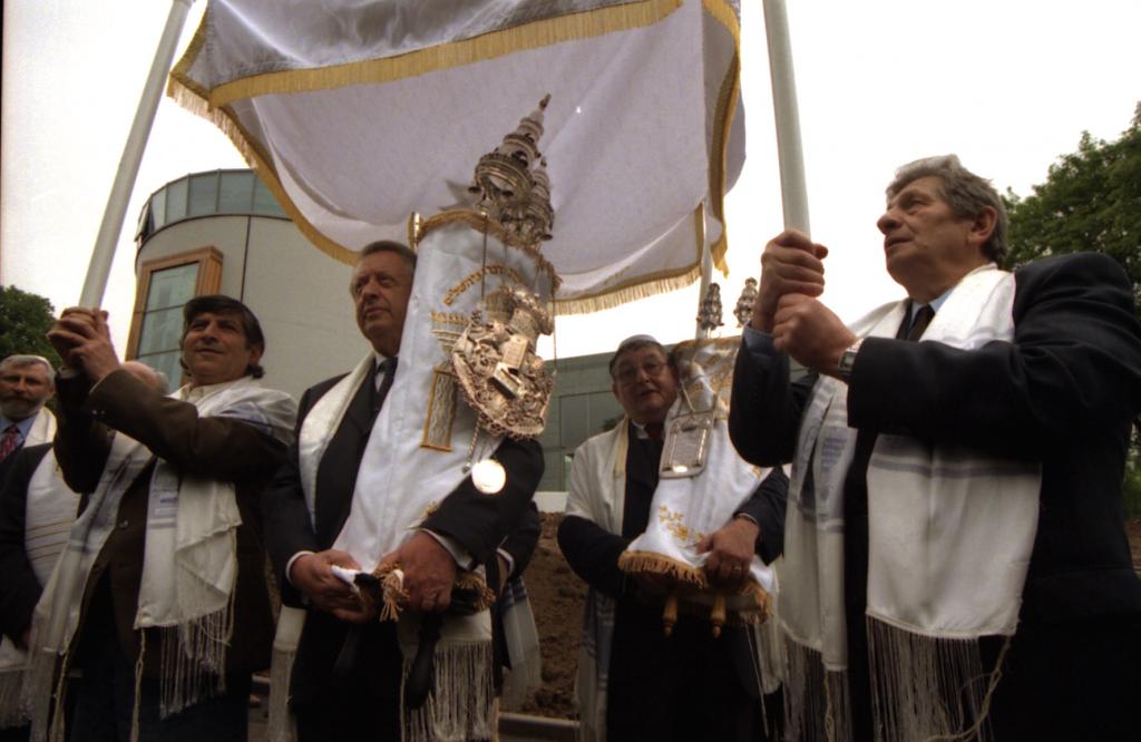 2010: Jüdische Gemeinde Chemnitz feiert 125-jähriges Jubiläum. © Steffen Giersch
