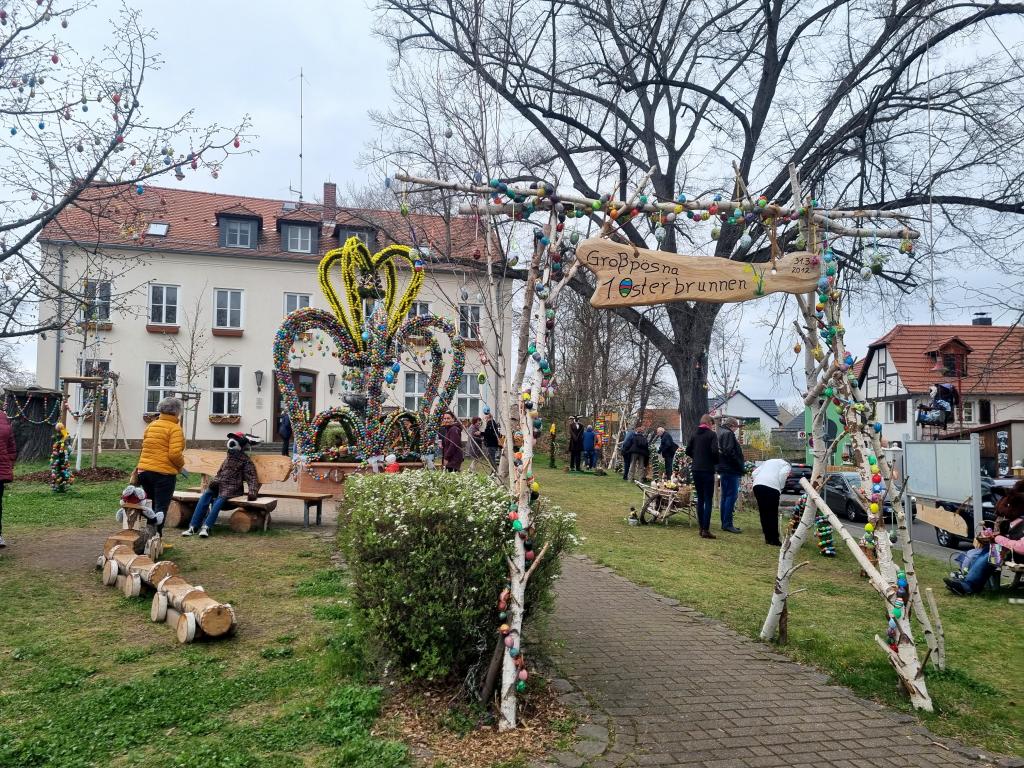 Am Osterbrunnen Großpösna © K Richter