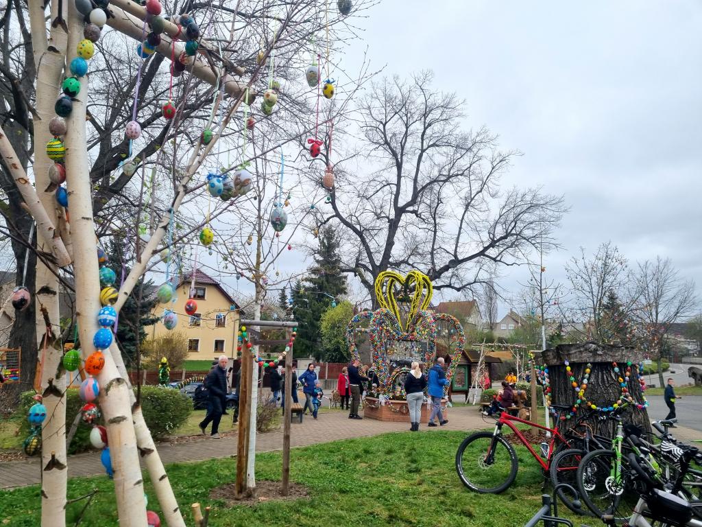 Am Osterbrunnen Großpösna © K Richter