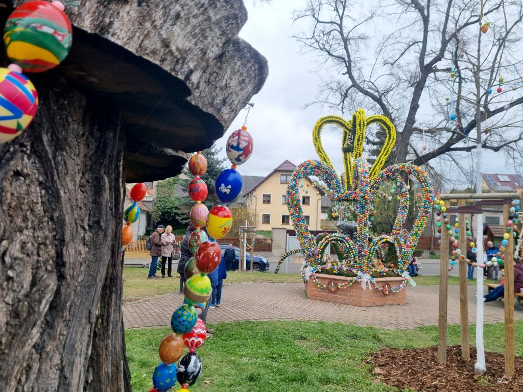 Am Osterbrunnen Großpösna © K Richter