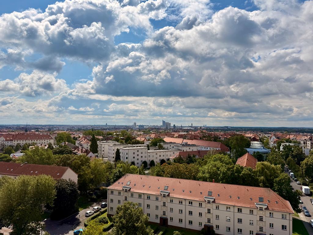 Panoramablick über Leipzig © Anna Hofer