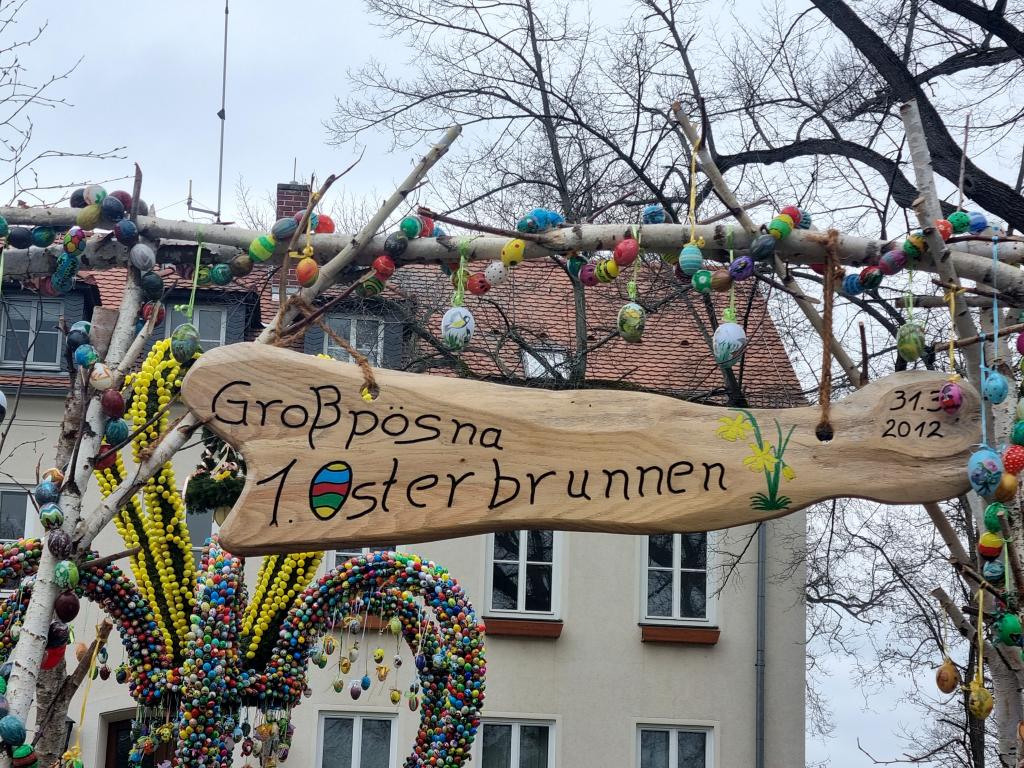 Am Osterbrunnen Großpösna © K Richter