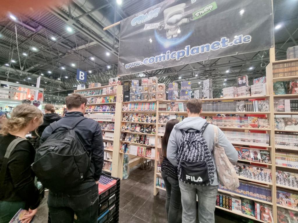 Die Manga-Comic-Con bietet ihren Fans in Halle 1 viel Freude. © Karola Richter