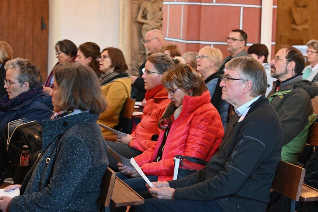 Gottesdienst Kirchenbank Teilnehmer Lektorentag Kirche Meißen © Steffen Giersch