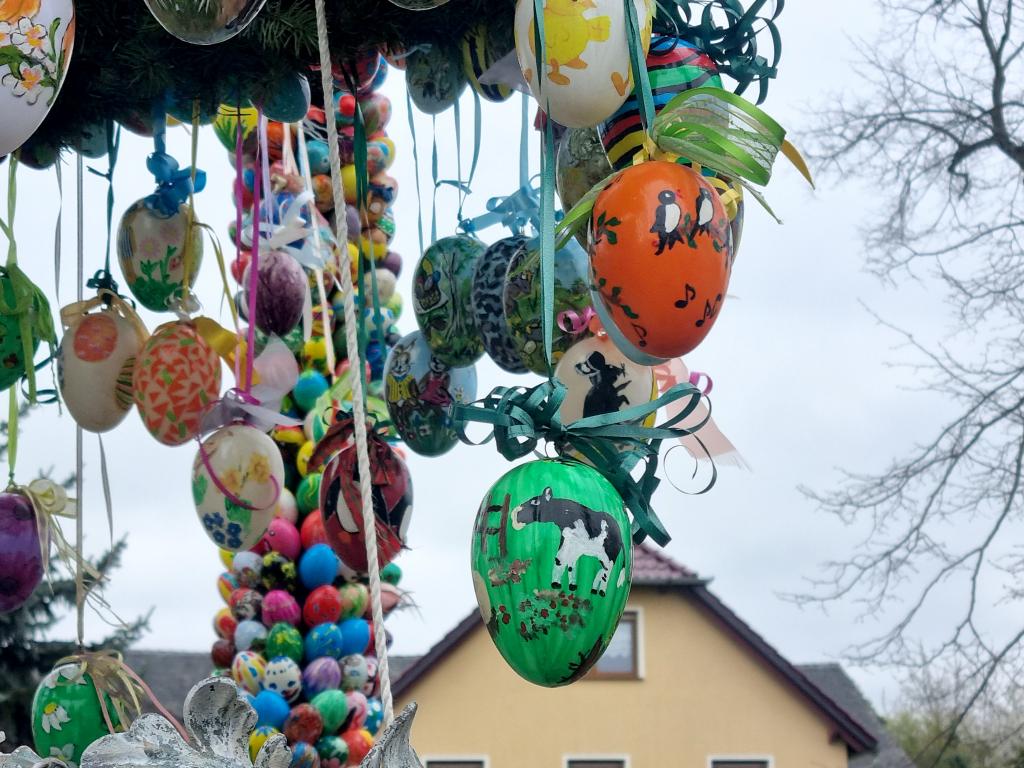 Am Osterbrunnen Großpösna © K Richter