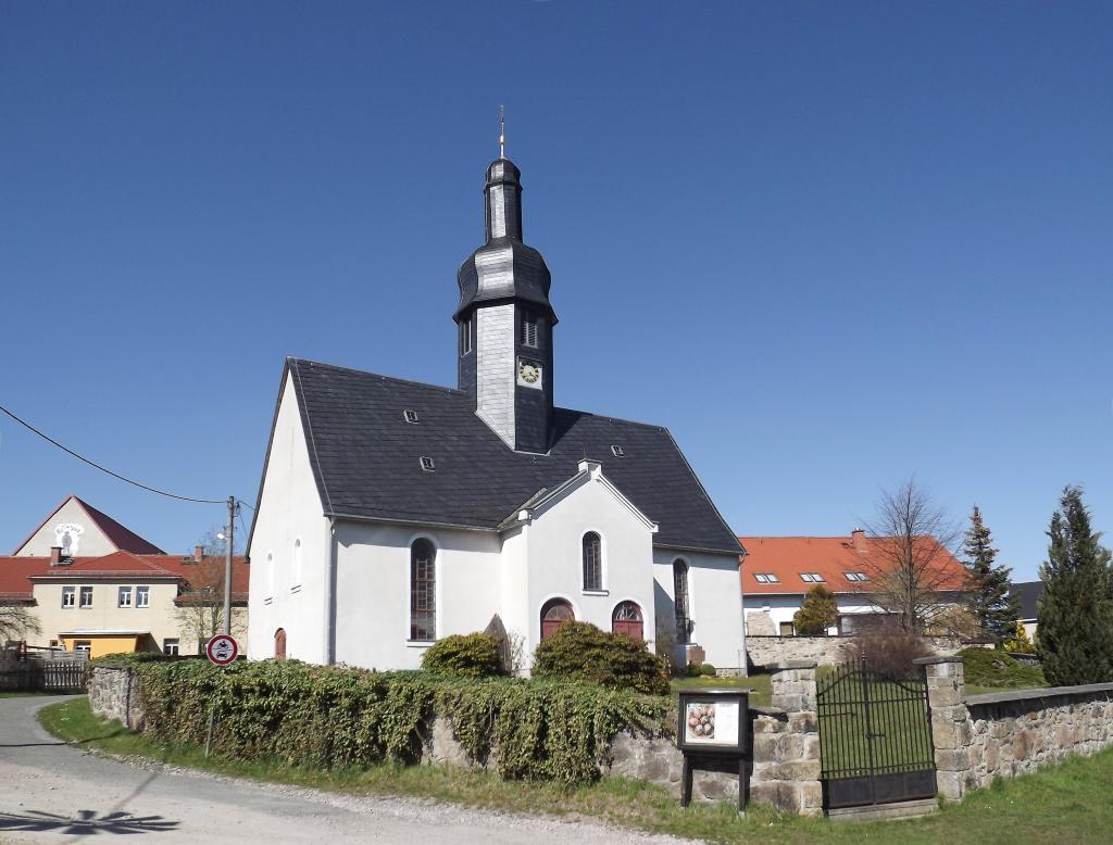 Dorfkirche Irfersgrün im Vogtland. © Kirchgemeinde/Annett Schneider 