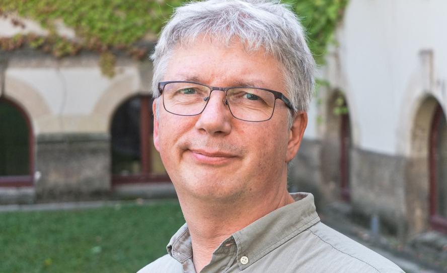 Christoph Ackermann, Schulleiter des Evangelischen Kreuzgymnasiums in Dresden-Blasewitz. © Tomas Gärtner