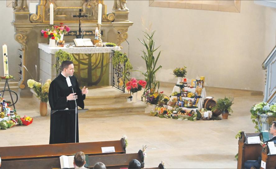 Erntedankgottesdienst Stolpen Heurich