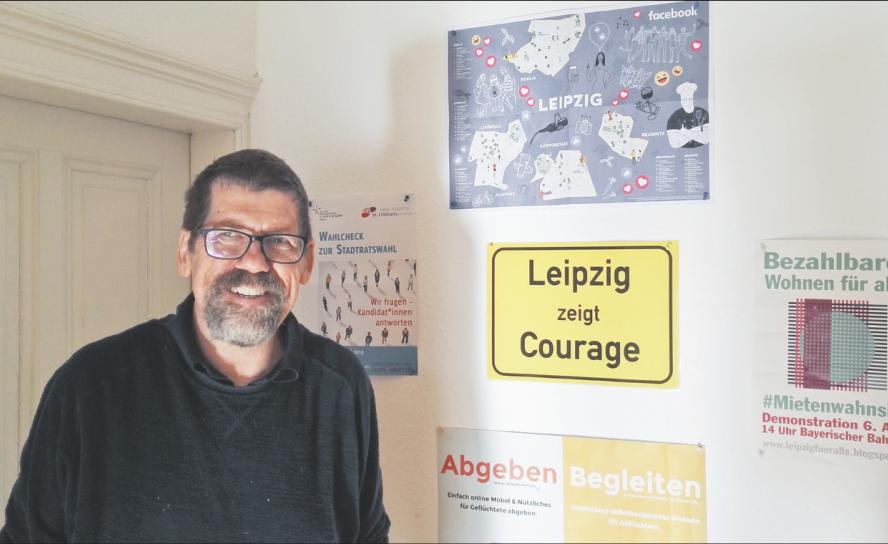 Peterskirche Leipzig, Kontaktstelle Wohnen, Flüchtlinge, Wohnungssuche