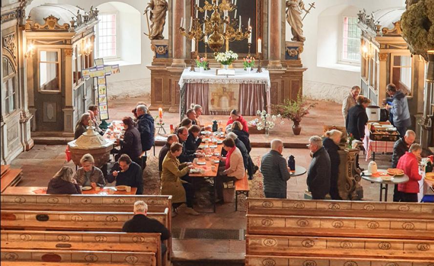 Kirche Wechselburg Altar