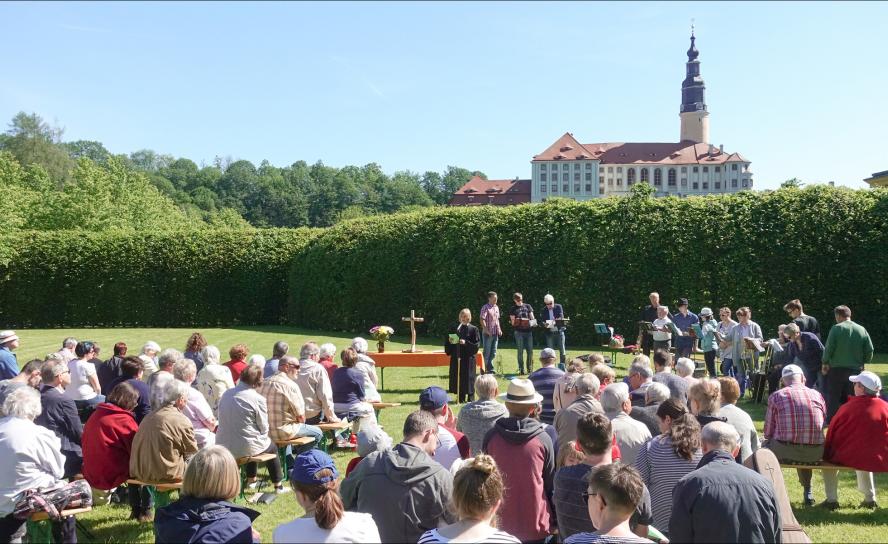 Weesensteiner Schloss im Müglitztal © D. Förster