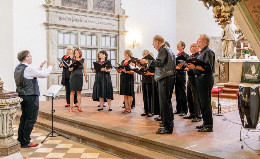 Kirche Chor Laurentiusfest Zwenkau