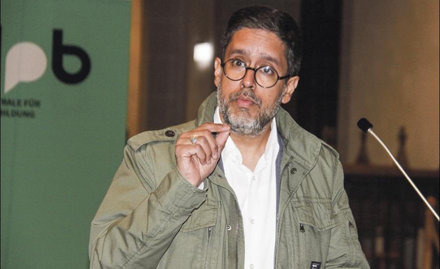 Hasnain Kazim war im Bautzener Dom in der Reihe »Bautzner Reden« zu Gast. Foto: Carmen Schumann