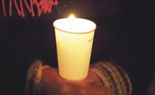 Frieden Licht Kerze Gebet