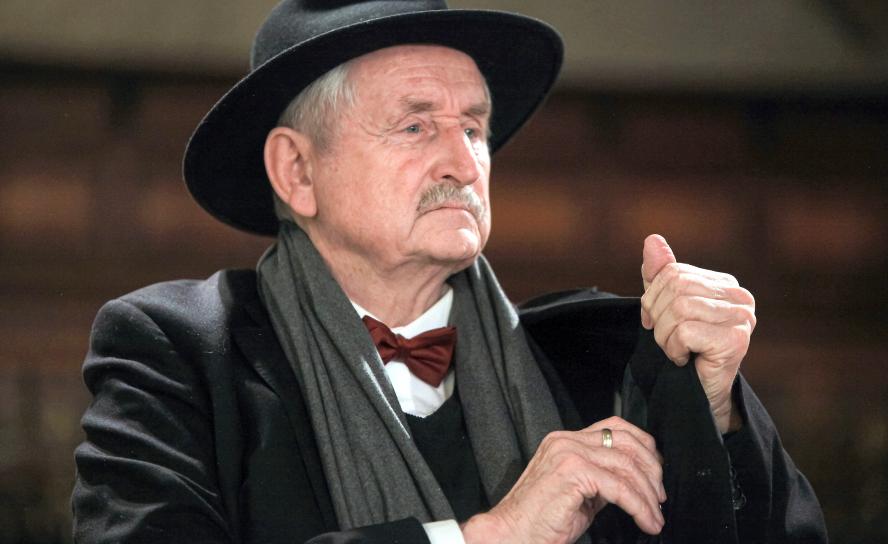 Trotz 81 Jahren noch auf der Bühne. Trompeten-Legende Ludwig Güttler vergangenes Wochenende in der Marienkirche zu Pirna. © Daniel Förster